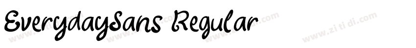 EverydaySans Regular字体转换